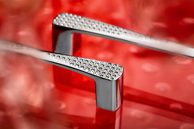 uchwyty glamour z kryształkami